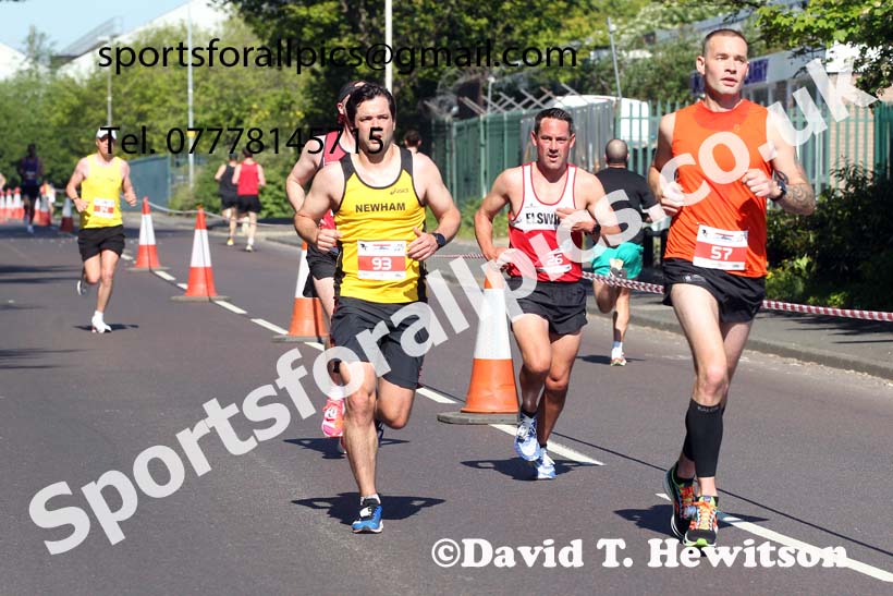 2021 Gateshead Half Marathon, Sunday, May 30th. Photo: David T. Hewitson/Sports for All Pics